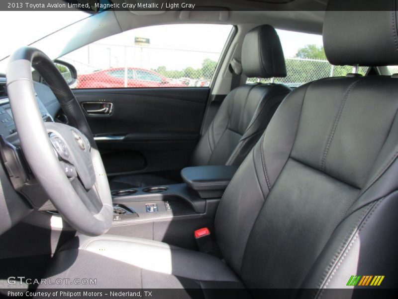 Magnetic Gray Metallic / Light Gray 2013 Toyota Avalon Limited