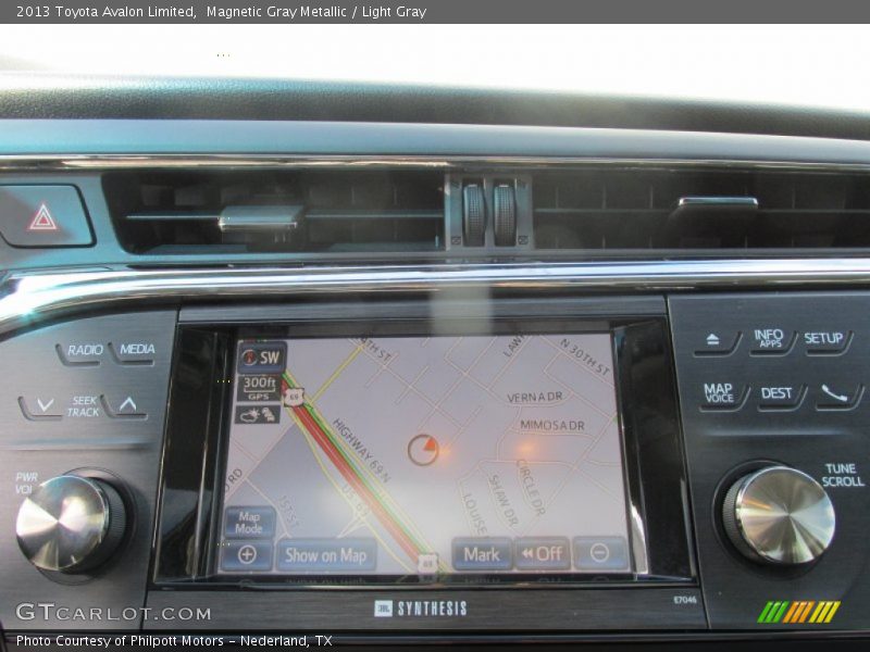 Magnetic Gray Metallic / Light Gray 2013 Toyota Avalon Limited