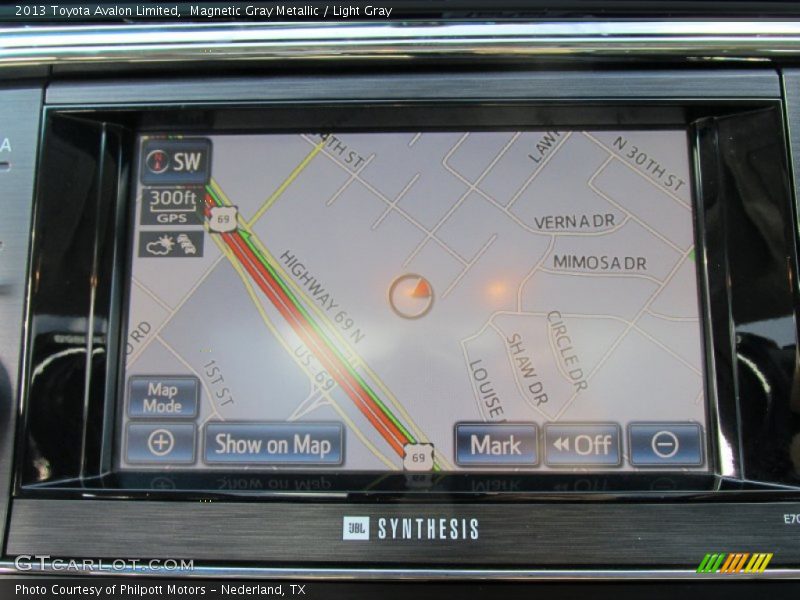 Magnetic Gray Metallic / Light Gray 2013 Toyota Avalon Limited