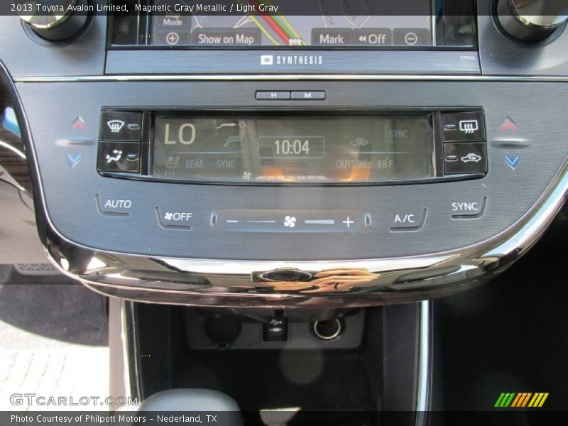 Magnetic Gray Metallic / Light Gray 2013 Toyota Avalon Limited