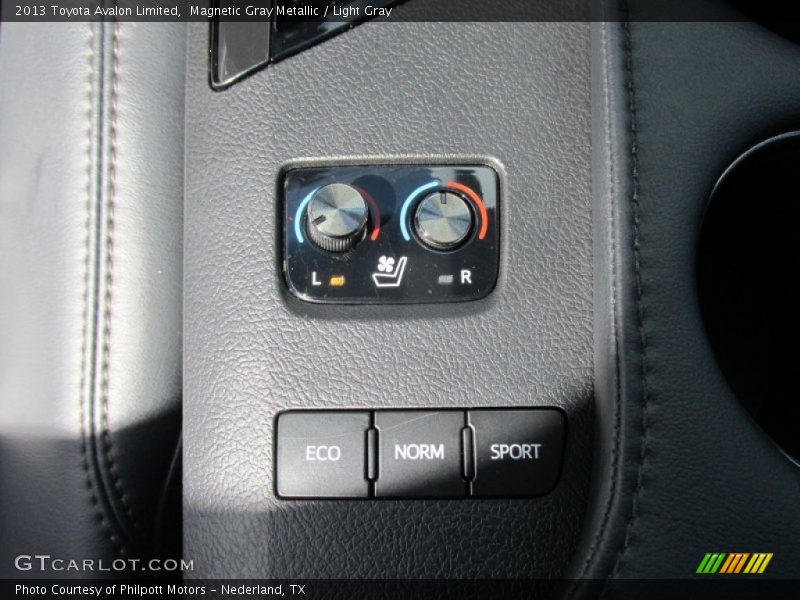 Magnetic Gray Metallic / Light Gray 2013 Toyota Avalon Limited