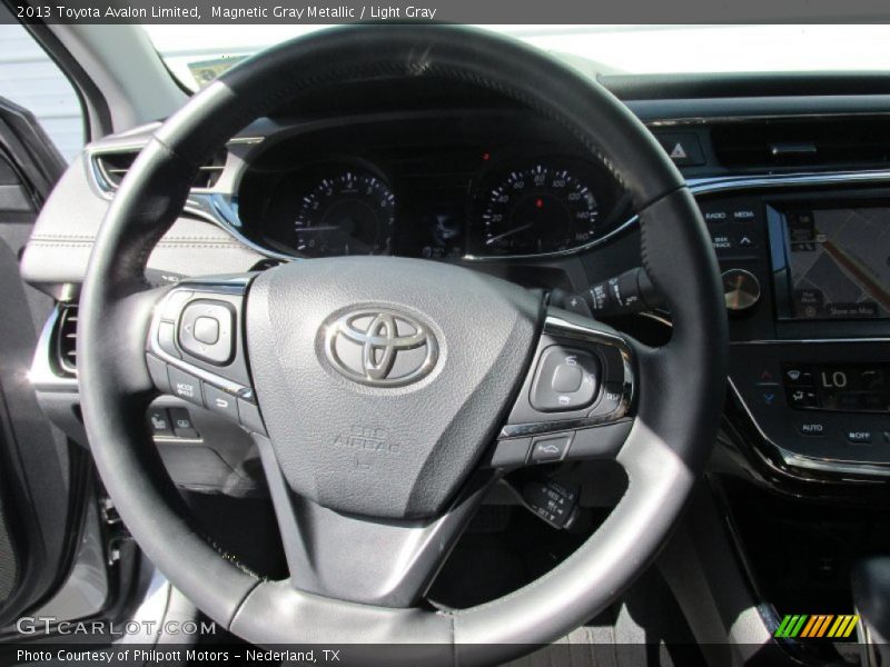 Magnetic Gray Metallic / Light Gray 2013 Toyota Avalon Limited