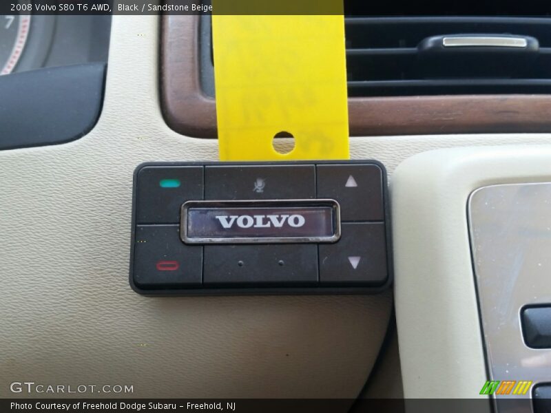 Black / Sandstone Beige 2008 Volvo S80 T6 AWD