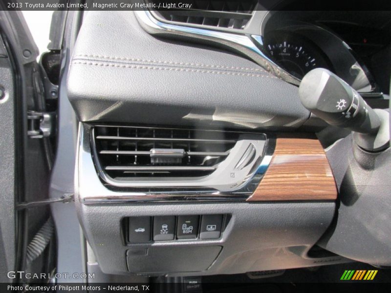 Magnetic Gray Metallic / Light Gray 2013 Toyota Avalon Limited