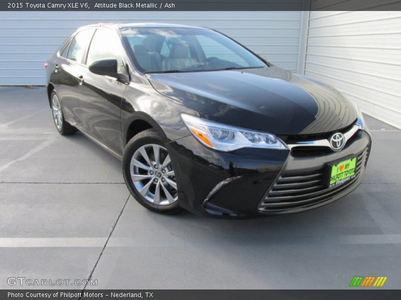 Attitude Black Metallic / Ash 2015 Toyota Camry XLE V6
