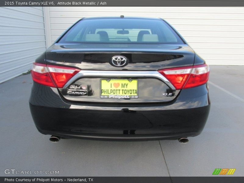 Attitude Black Metallic / Ash 2015 Toyota Camry XLE V6