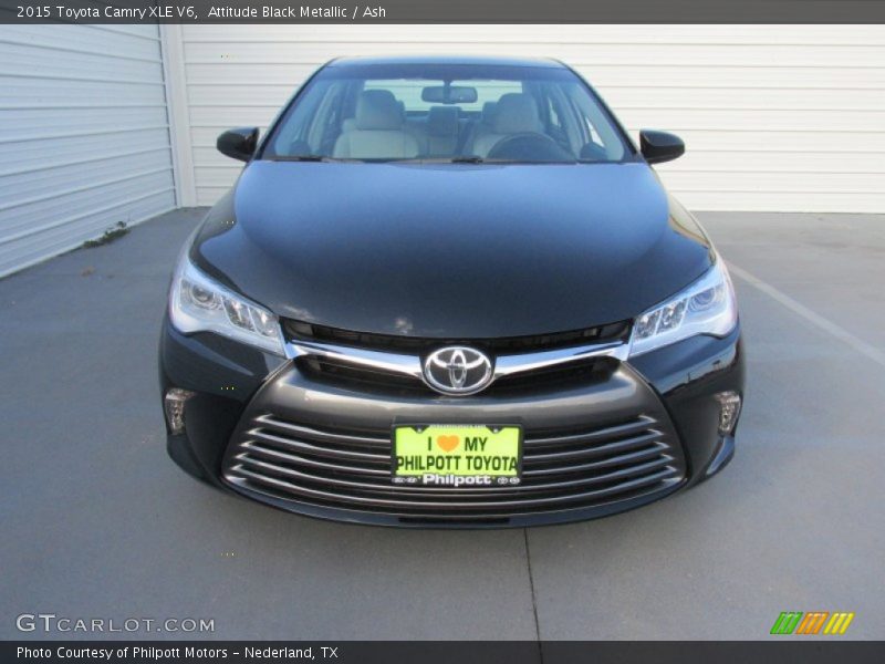 Attitude Black Metallic / Ash 2015 Toyota Camry XLE V6