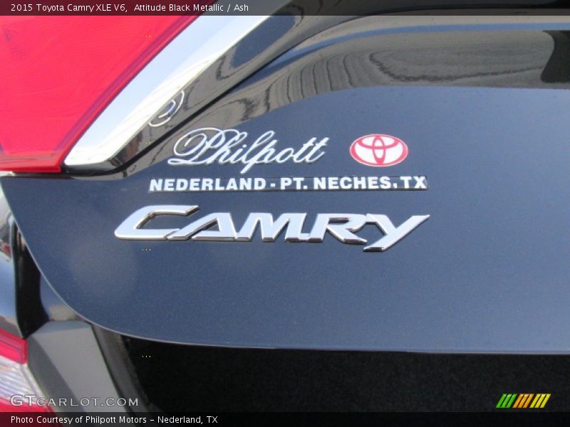 Attitude Black Metallic / Ash 2015 Toyota Camry XLE V6