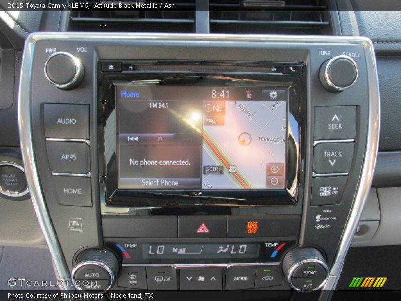 Attitude Black Metallic / Ash 2015 Toyota Camry XLE V6