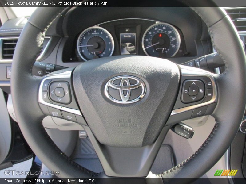 Attitude Black Metallic / Ash 2015 Toyota Camry XLE V6