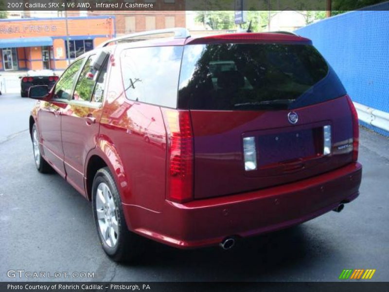 Infrared / Cashmere 2007 Cadillac SRX 4 V6 AWD