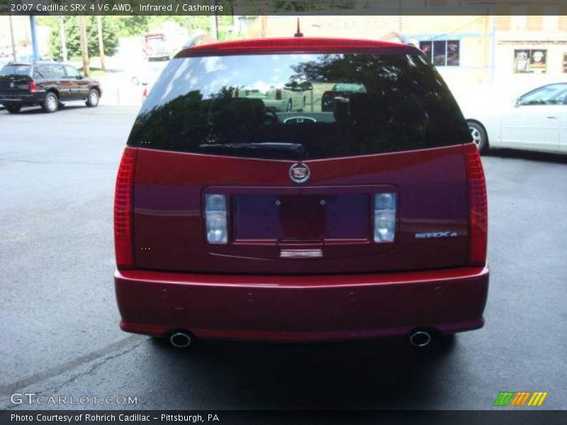 Infrared / Cashmere 2007 Cadillac SRX 4 V6 AWD