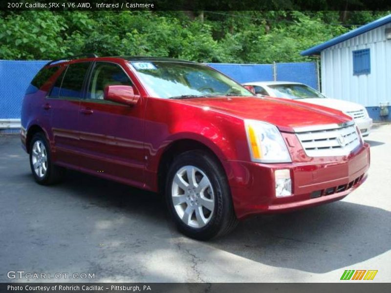 Infrared / Cashmere 2007 Cadillac SRX 4 V6 AWD