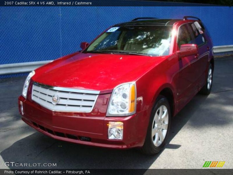 Infrared / Cashmere 2007 Cadillac SRX 4 V6 AWD