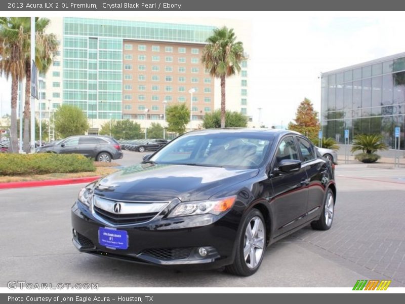 Crystal Black Pearl / Ebony 2013 Acura ILX 2.0L Premium