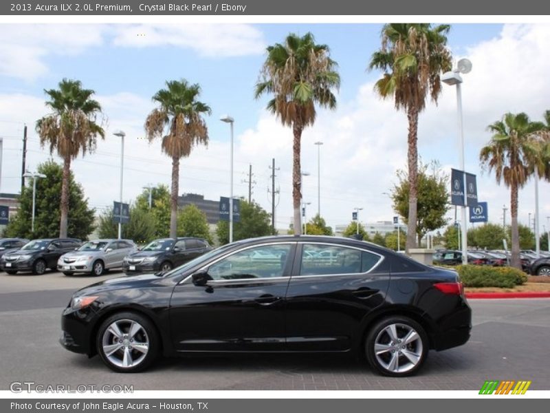 Crystal Black Pearl / Ebony 2013 Acura ILX 2.0L Premium