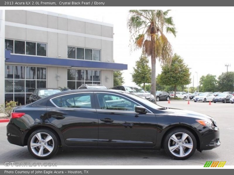Crystal Black Pearl / Ebony 2013 Acura ILX 2.0L Premium
