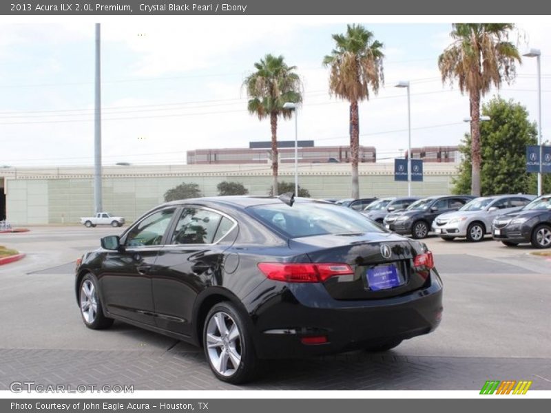 Crystal Black Pearl / Ebony 2013 Acura ILX 2.0L Premium
