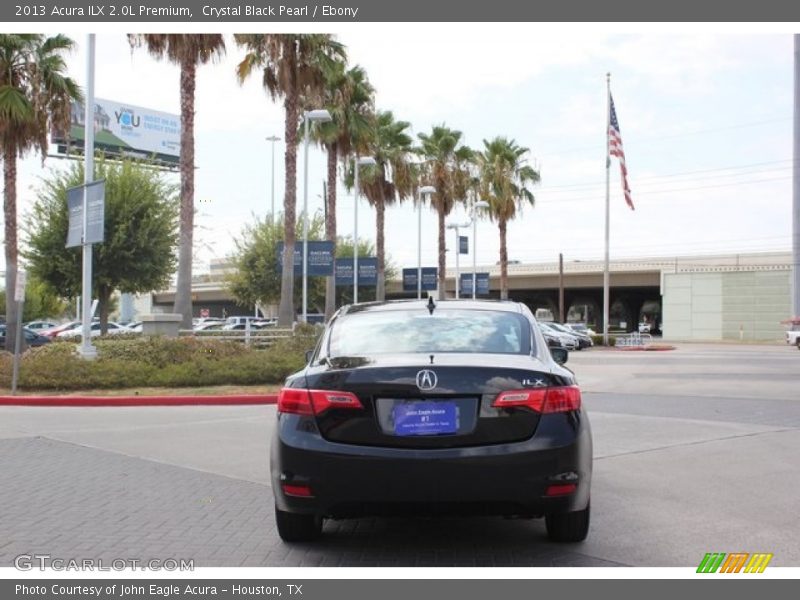 Crystal Black Pearl / Ebony 2013 Acura ILX 2.0L Premium