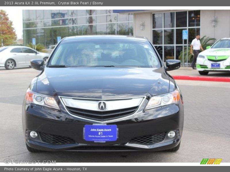 Crystal Black Pearl / Ebony 2013 Acura ILX 2.0L Premium