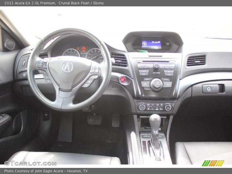 Crystal Black Pearl / Ebony 2013 Acura ILX 2.0L Premium