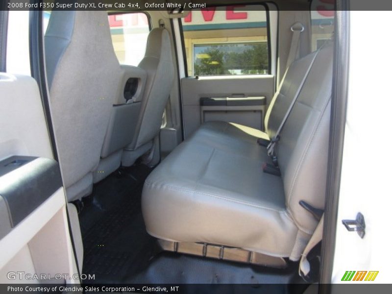 Oxford White / Camel 2008 Ford F350 Super Duty XL Crew Cab 4x4