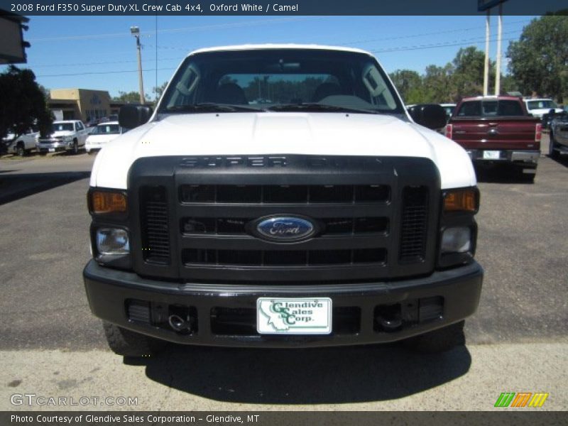 Oxford White / Camel 2008 Ford F350 Super Duty XL Crew Cab 4x4