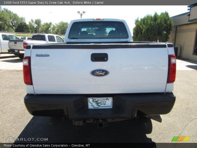 Oxford White / Camel 2008 Ford F350 Super Duty XL Crew Cab 4x4