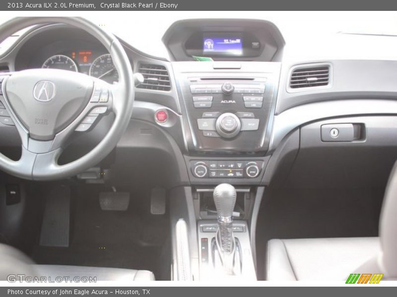 Crystal Black Pearl / Ebony 2013 Acura ILX 2.0L Premium