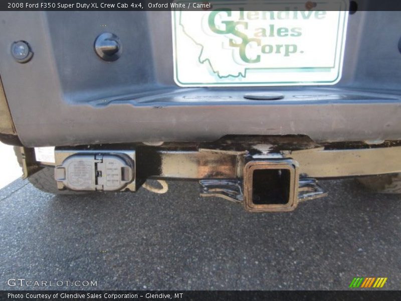Oxford White / Camel 2008 Ford F350 Super Duty XL Crew Cab 4x4