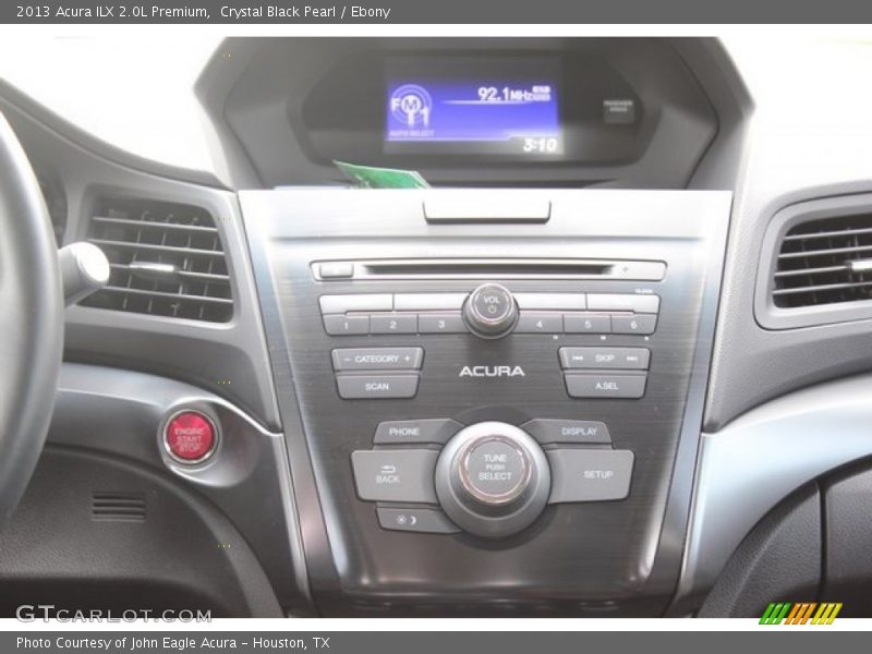 Crystal Black Pearl / Ebony 2013 Acura ILX 2.0L Premium