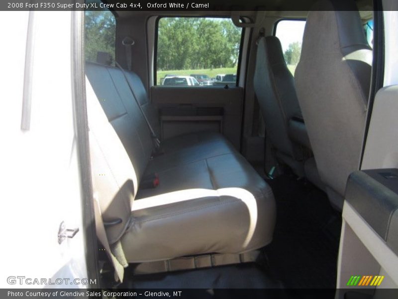 Oxford White / Camel 2008 Ford F350 Super Duty XL Crew Cab 4x4