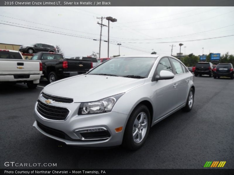 Silver Ice Metallic / Jet Black 2016 Chevrolet Cruze Limited LT