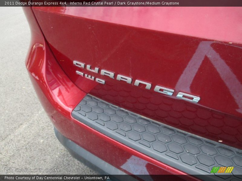Inferno Red Crystal Pearl / Dark Graystone/Medium Graystone 2011 Dodge Durango Express 4x4