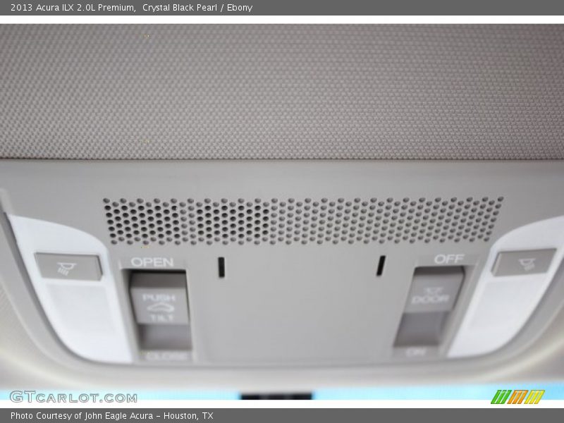 Crystal Black Pearl / Ebony 2013 Acura ILX 2.0L Premium