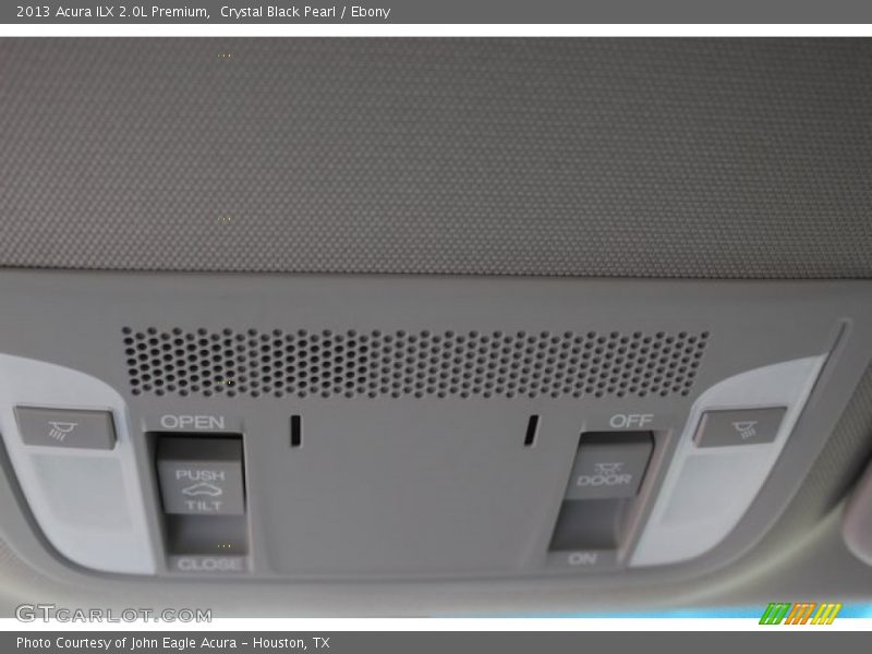 Crystal Black Pearl / Ebony 2013 Acura ILX 2.0L Premium