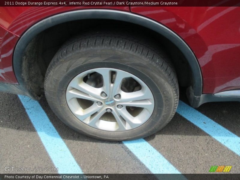 Inferno Red Crystal Pearl / Dark Graystone/Medium Graystone 2011 Dodge Durango Express 4x4