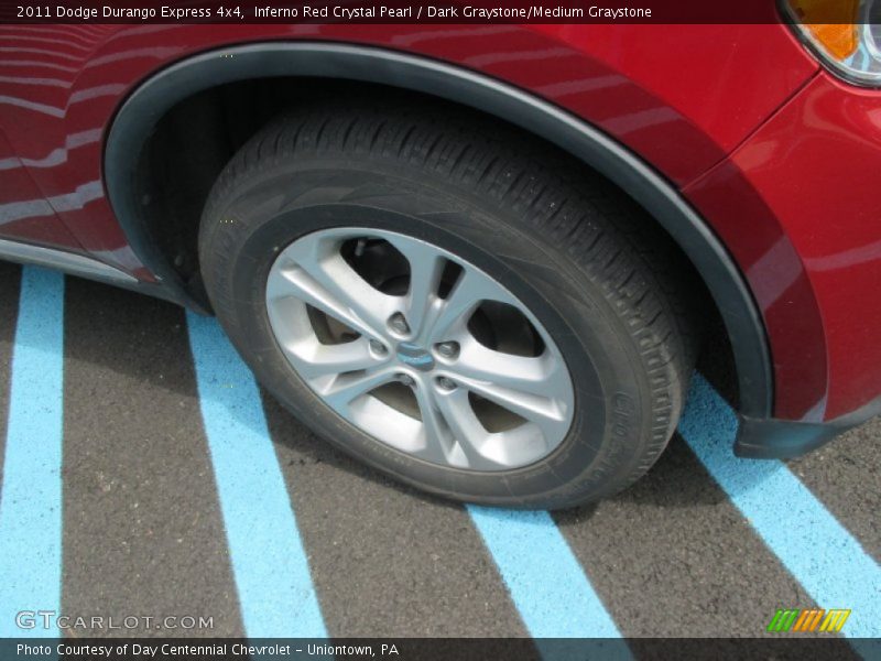 Inferno Red Crystal Pearl / Dark Graystone/Medium Graystone 2011 Dodge Durango Express 4x4