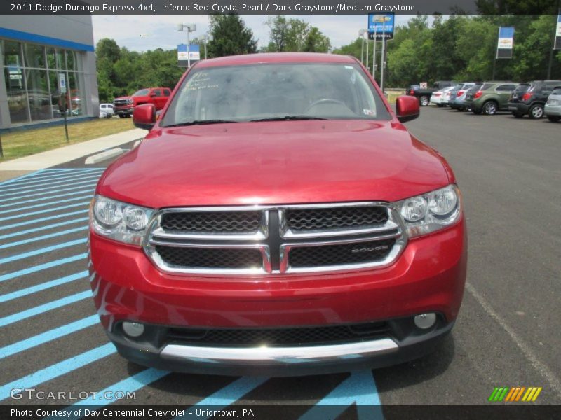 Inferno Red Crystal Pearl / Dark Graystone/Medium Graystone 2011 Dodge Durango Express 4x4