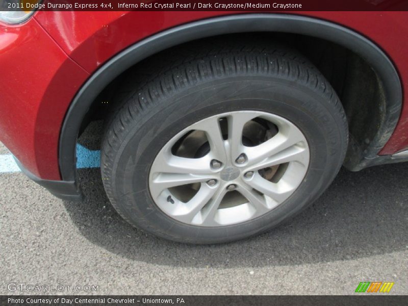 Inferno Red Crystal Pearl / Dark Graystone/Medium Graystone 2011 Dodge Durango Express 4x4