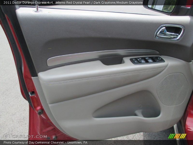 Inferno Red Crystal Pearl / Dark Graystone/Medium Graystone 2011 Dodge Durango Express 4x4