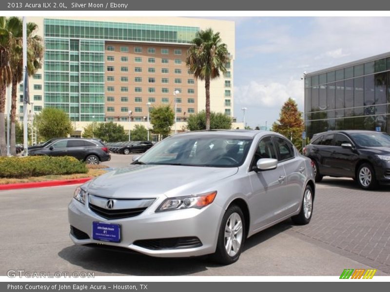 Silver Moon / Ebony 2013 Acura ILX 2.0L