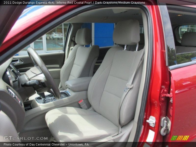 Inferno Red Crystal Pearl / Dark Graystone/Medium Graystone 2011 Dodge Durango Express 4x4