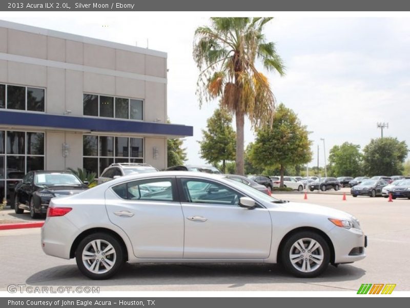 Silver Moon / Ebony 2013 Acura ILX 2.0L