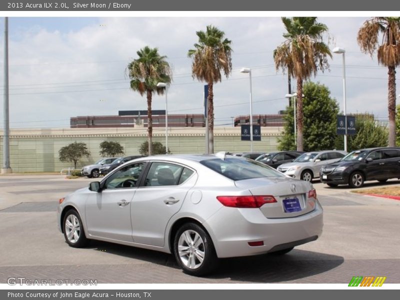 Silver Moon / Ebony 2013 Acura ILX 2.0L