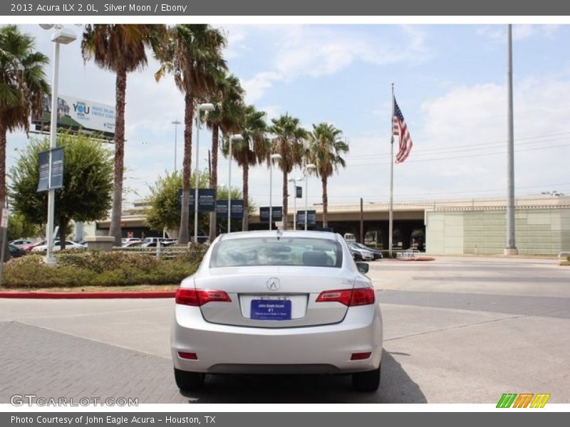 Silver Moon / Ebony 2013 Acura ILX 2.0L