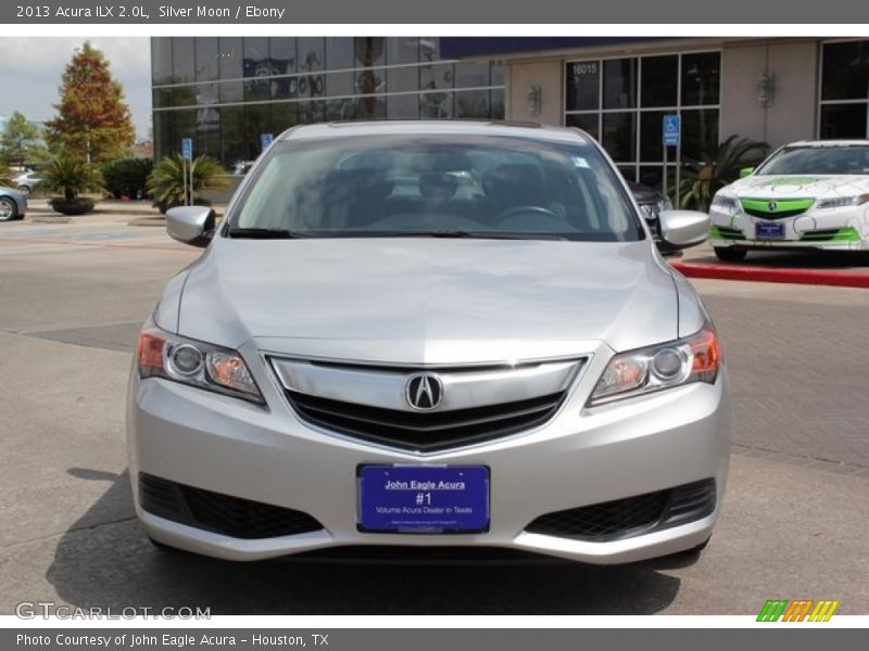 Silver Moon / Ebony 2013 Acura ILX 2.0L