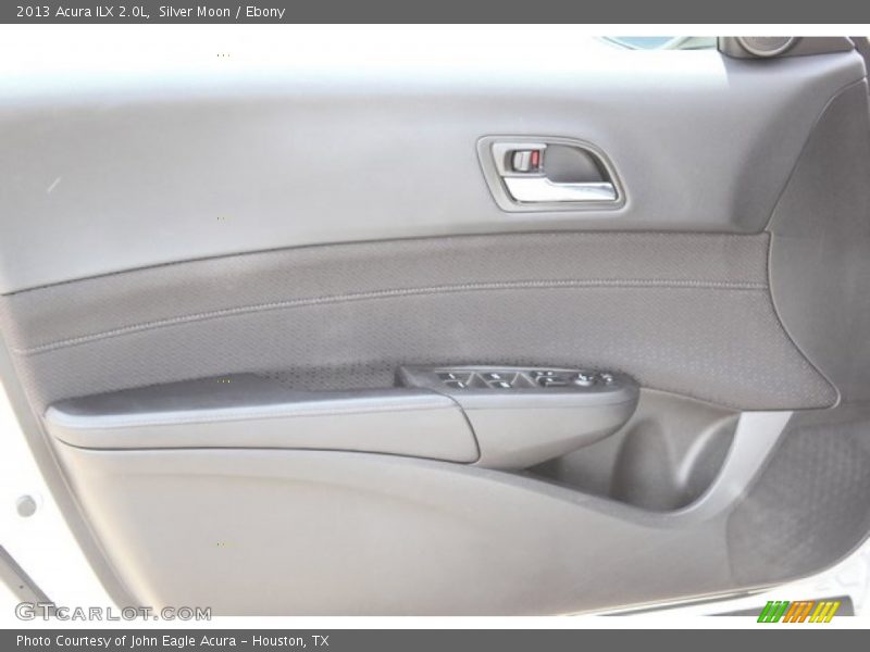 Silver Moon / Ebony 2013 Acura ILX 2.0L