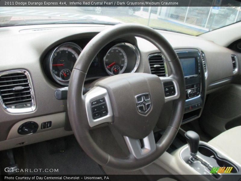 Inferno Red Crystal Pearl / Dark Graystone/Medium Graystone 2011 Dodge Durango Express 4x4
