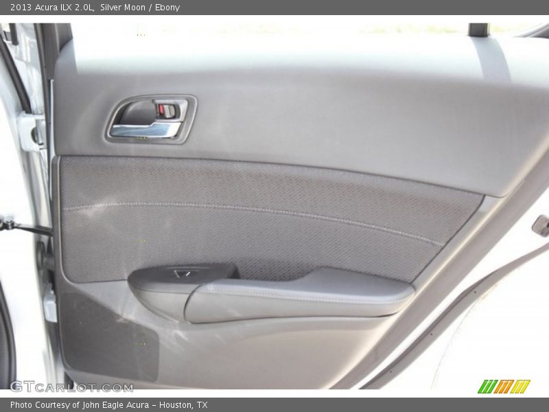 Silver Moon / Ebony 2013 Acura ILX 2.0L